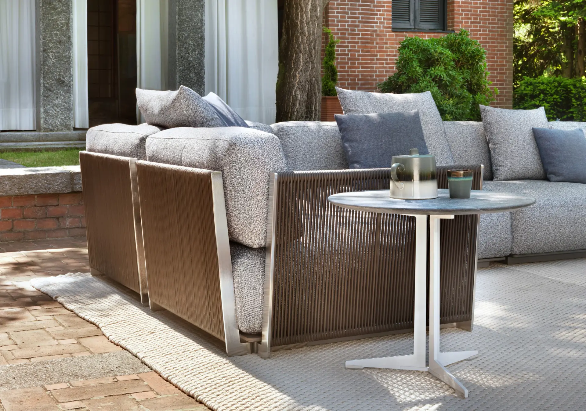 014XH0_FLYOUTDOOR_COFFEETABLE_SET_01 Mesita Fly Outdoor - Flexform