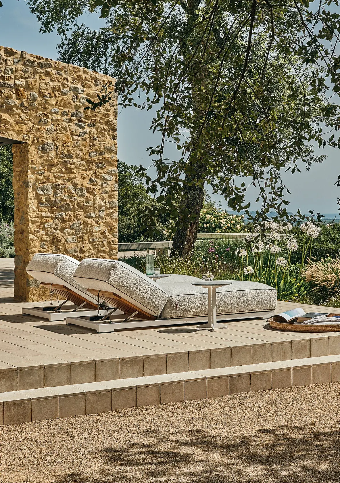 014XH0_FLYOUTDOOR_COFFEETABLE_SET_05 Mesita Fly Outdoor - Flexform