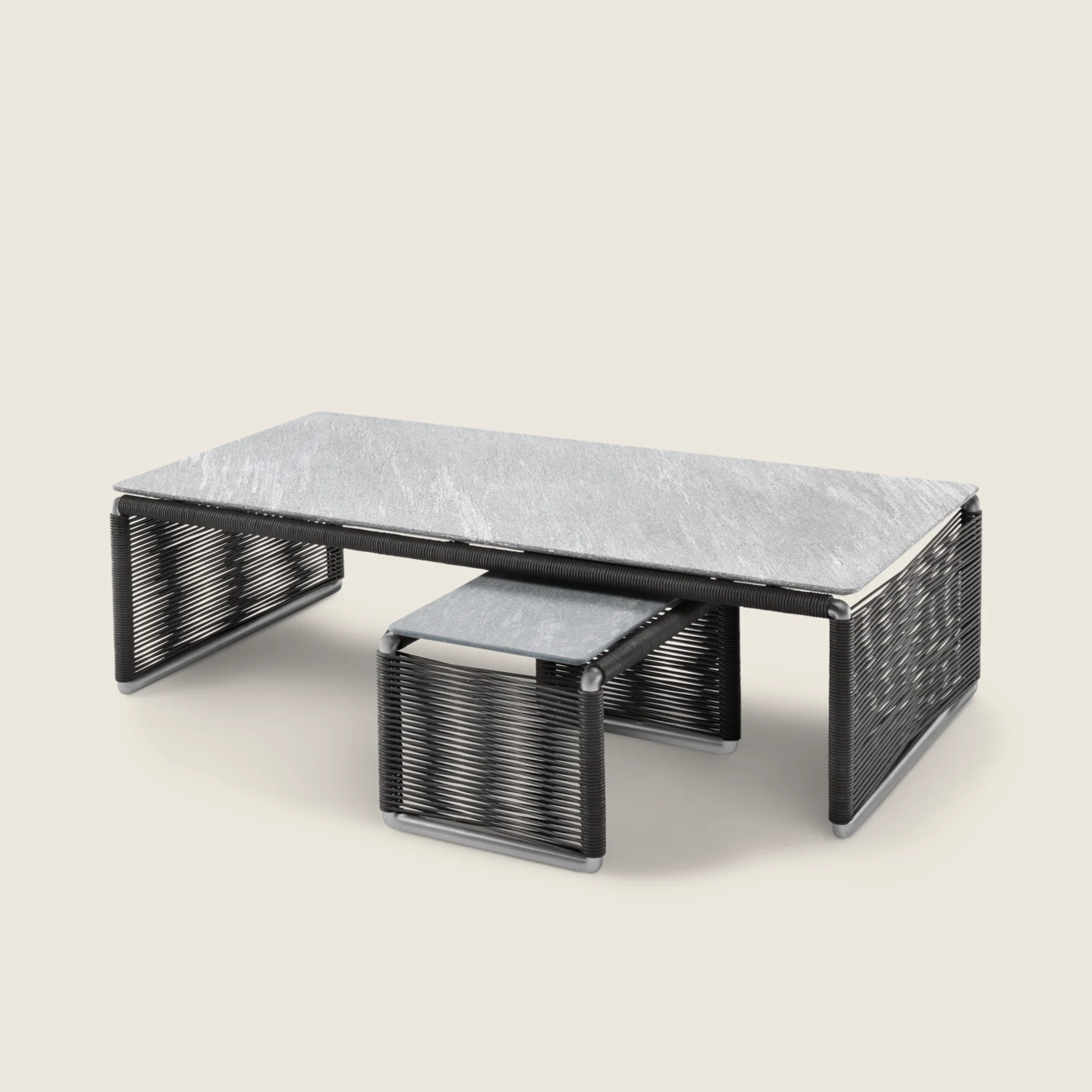 0223K0_TINDARI-OUTDOOR_COFFEETABLE_02 Mesita Tindari Outdoor - Flexform