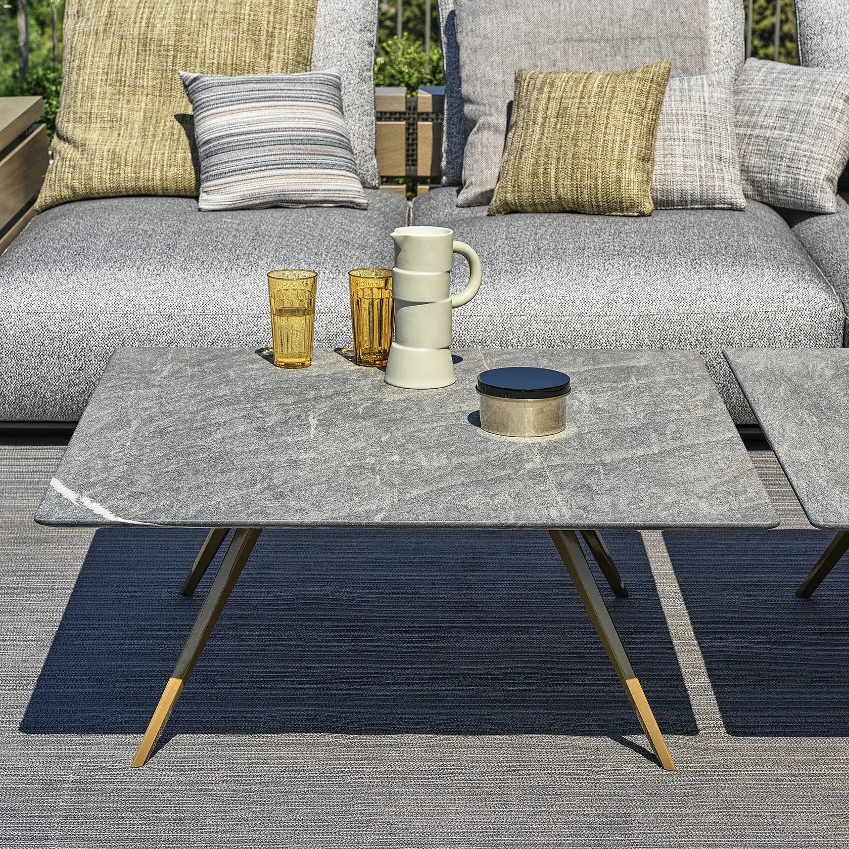 0238K0_ZEFIROOUTDOOR_COFFEETABLE_SET_01_Q Mesita Zefiro Outdoor - Flexform