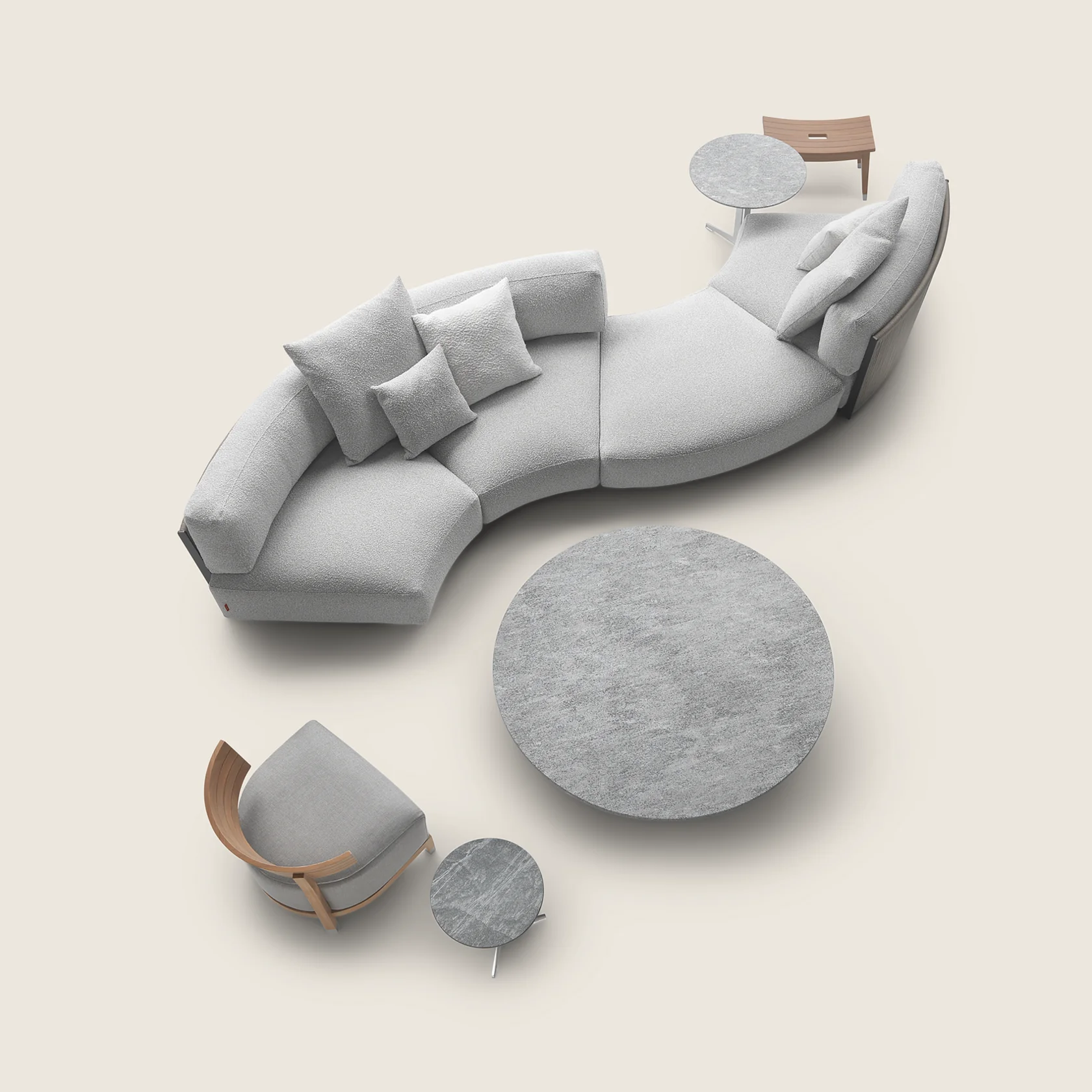 Sofá Vulcano Modular - Flexform