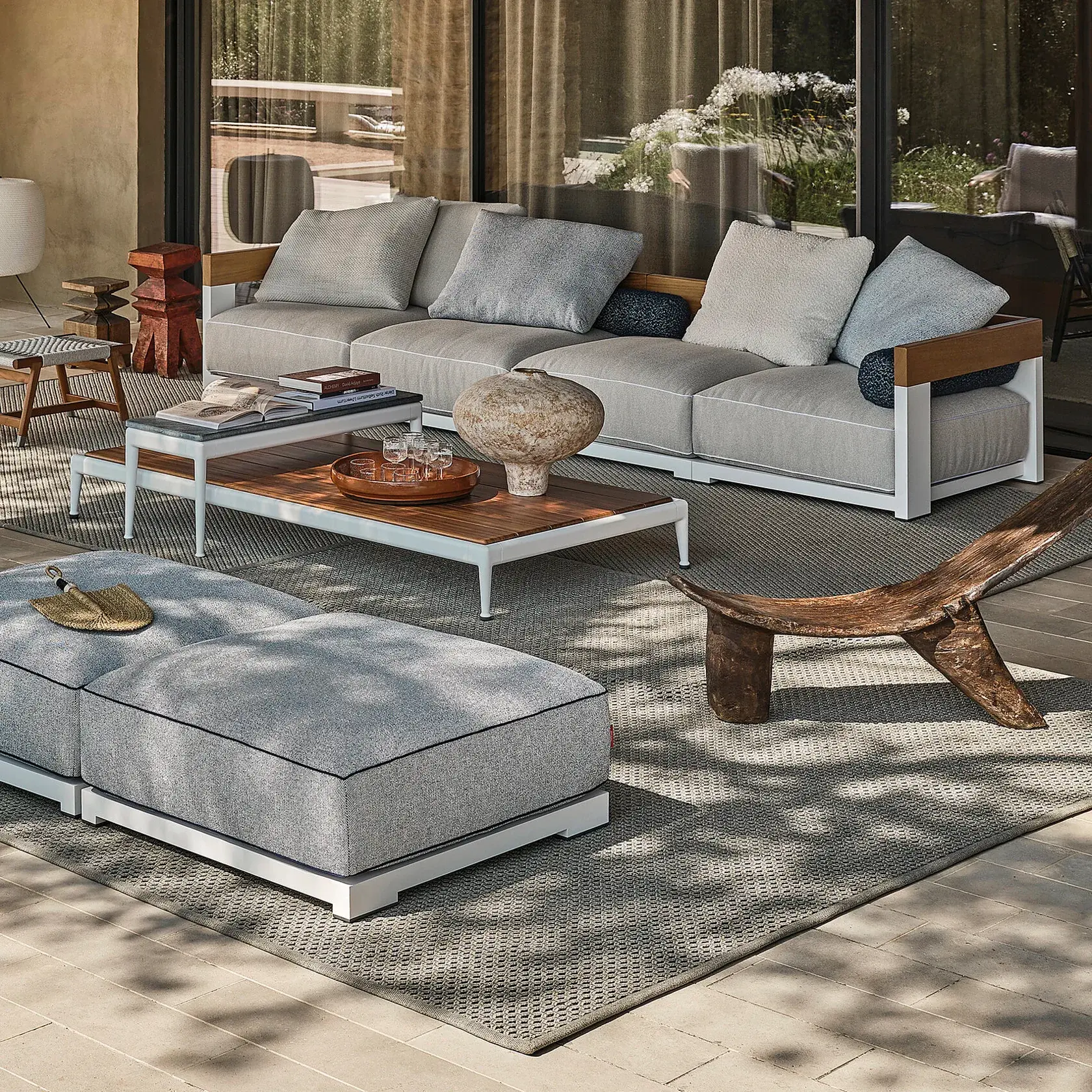 0283H1_PICOOUTDOOR_COFFEETABLE_SET_07 Mesita Pico Outdoor - Flexform