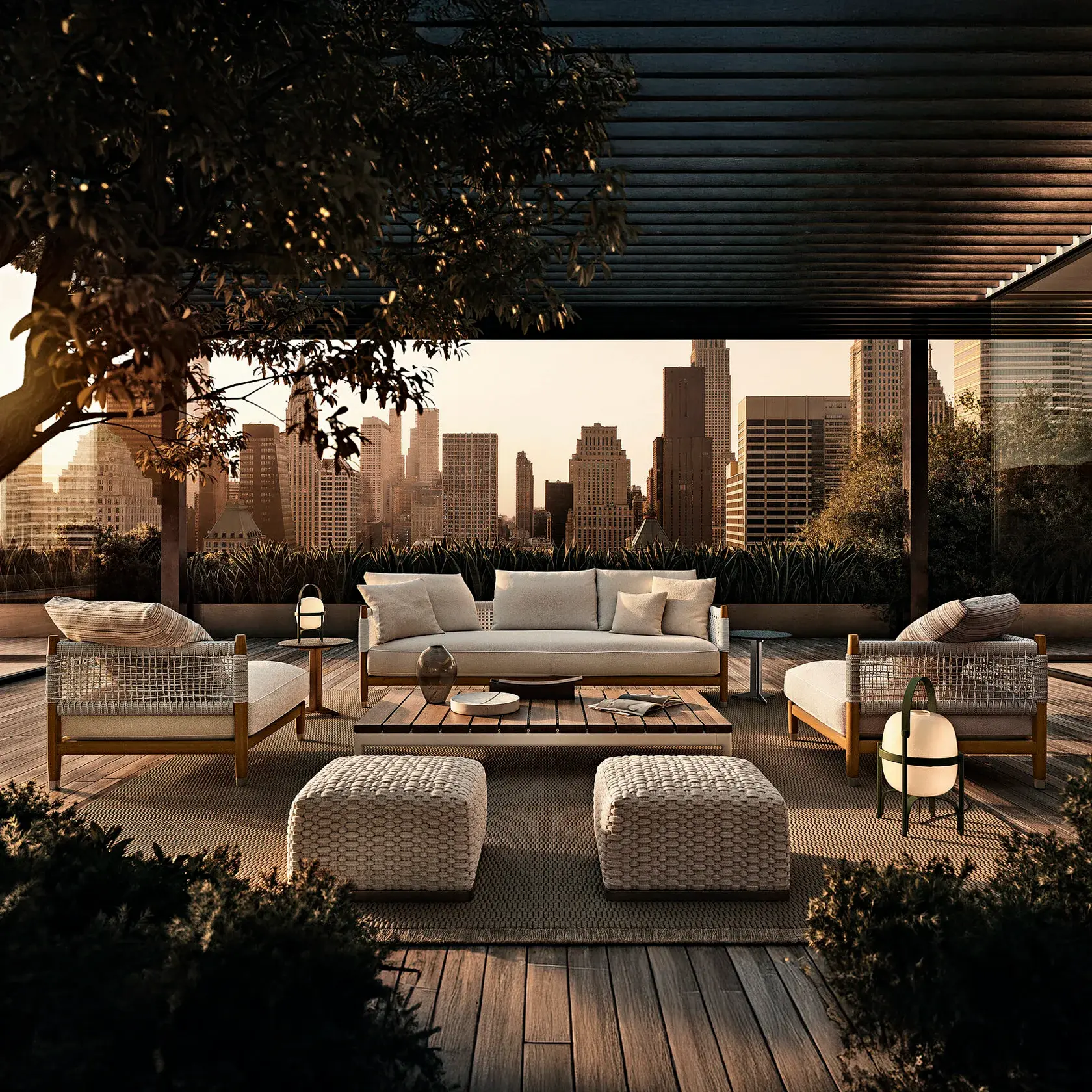 0295A3_PARKEROUTDOOR_STANDALONE Sofá Parker Outdoor - Flexform