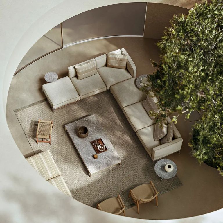 sofa atlante modular–flexform