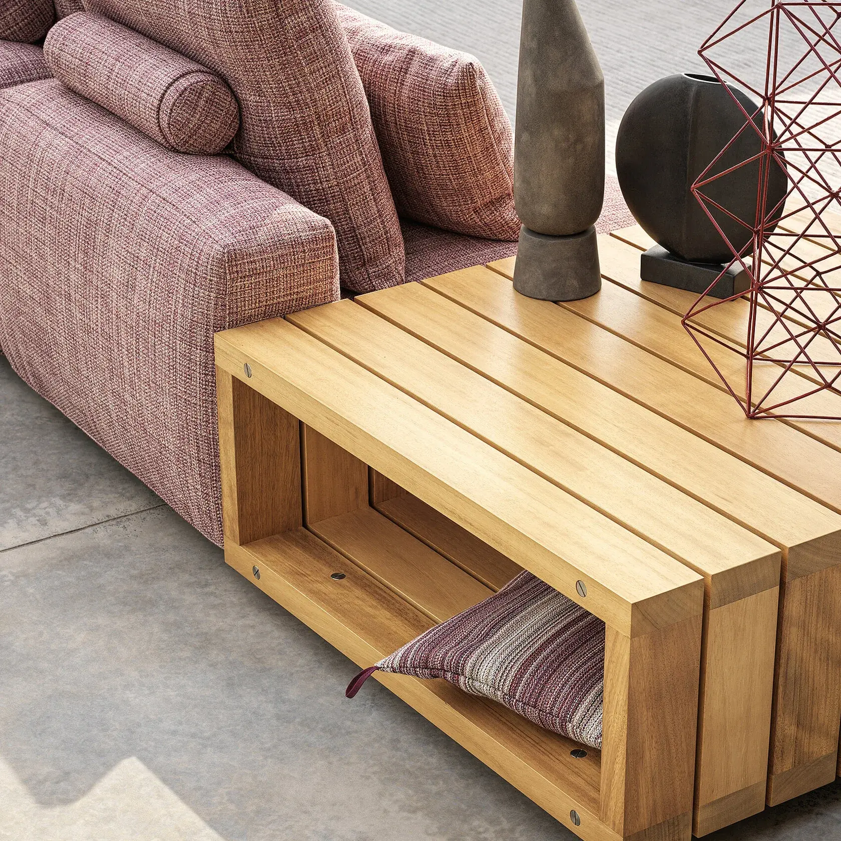 0269B0_GRANDEMAREOUTDOOR_SECTIONAL_SET_03_Q Sofá Grandemare Outdoor Modular - Flexform