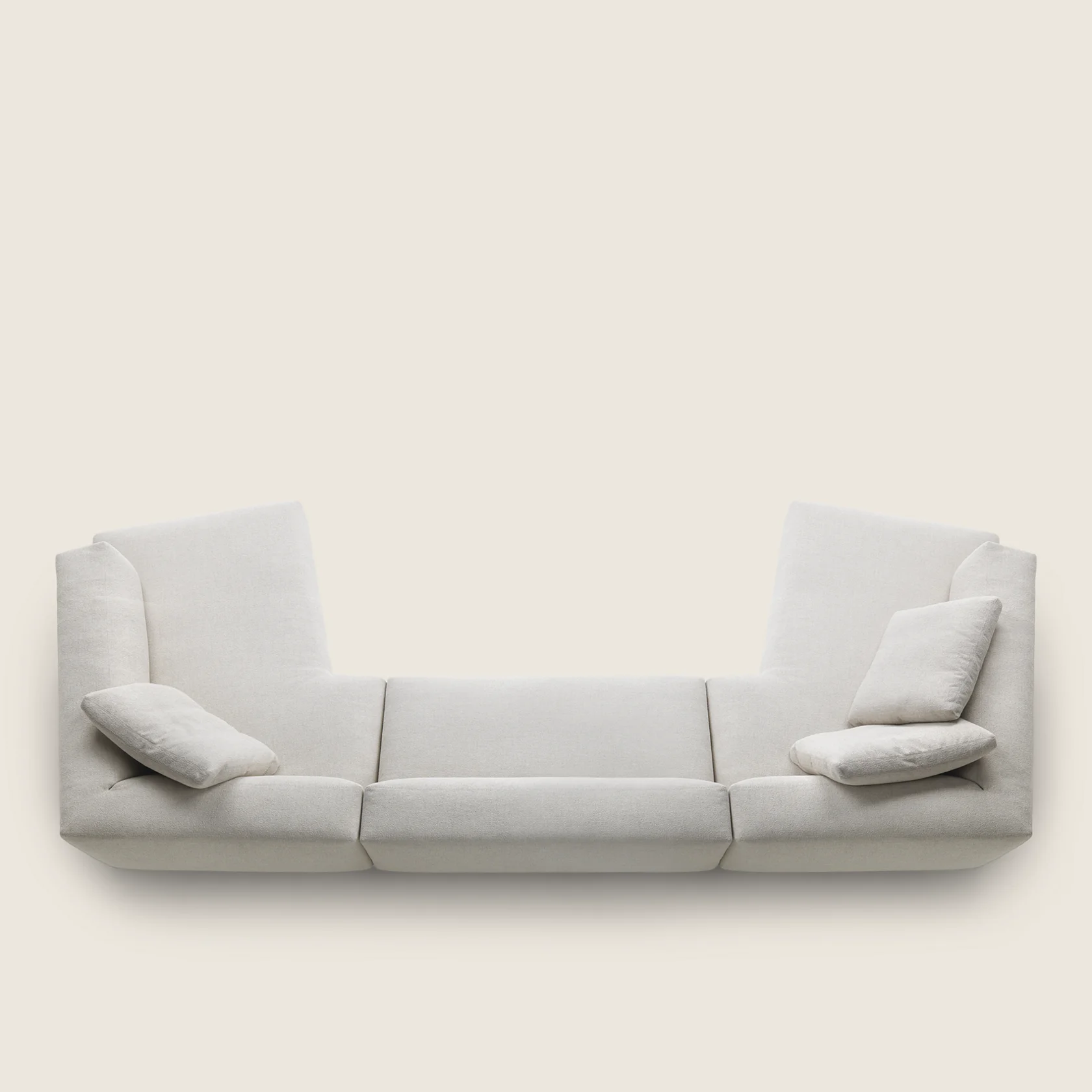 02D307_LOUNGESCAPE_SECTIONAL_04 Sofá Loungescape Modulares - Flexform