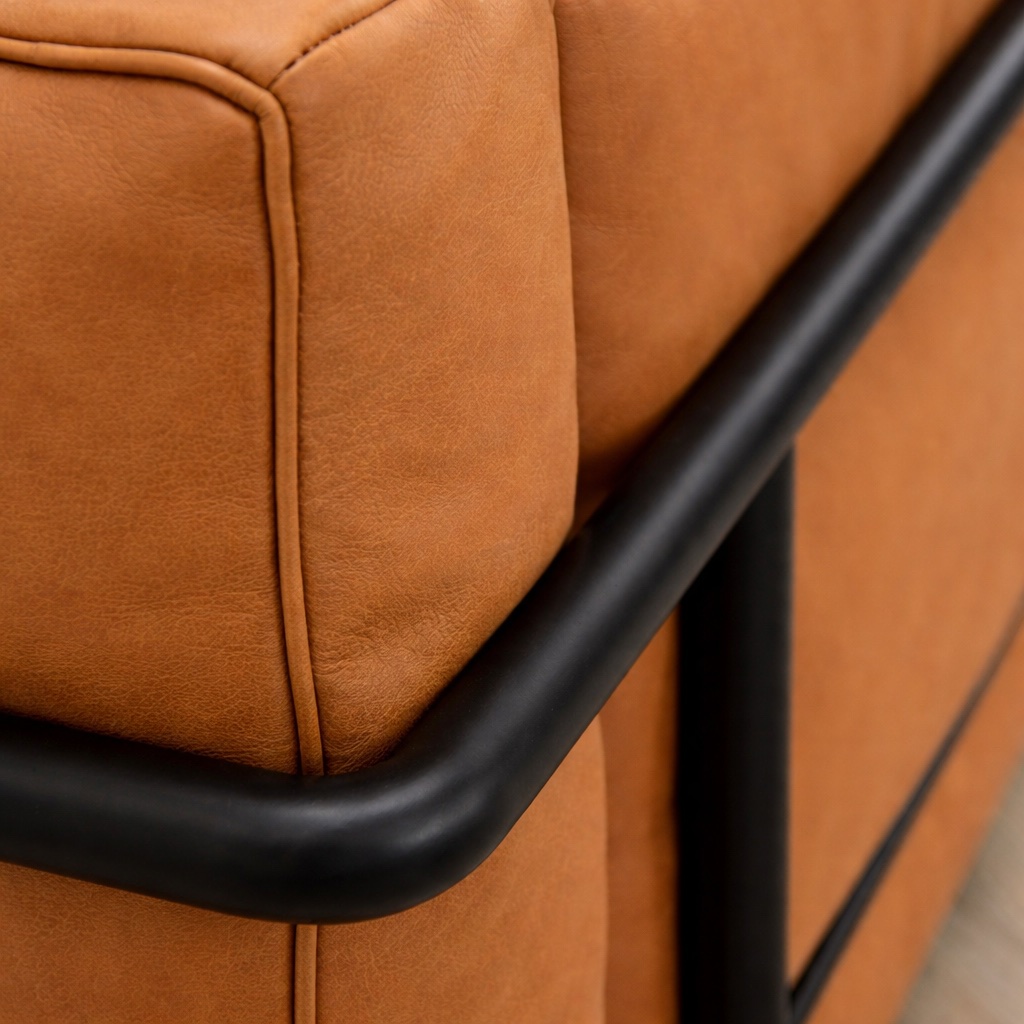 LC3 4 Butaca 3 Fauteuil Grand Confort naturale - Cassina