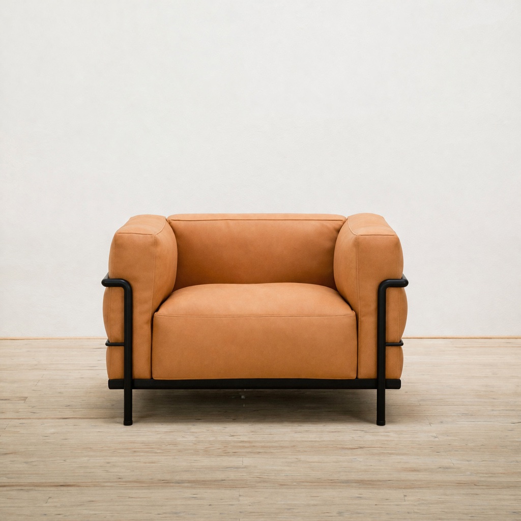 LC3 Butaca 3 Fauteuil Grand Confort naturale - Cassina
