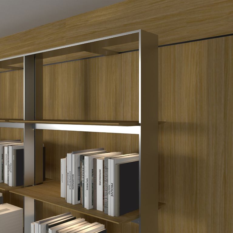 Librería Flat.C Frame – B&B Italia (3) Libreria-Flat.C-Frame- BB-Italia