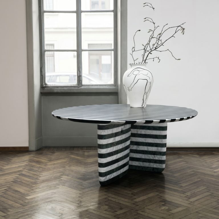 Mesa Tobi-Ishi striped marble – B&B Italia (1) Mesa-Tobi-Ishi-striped-marble-–-BB-Italia-