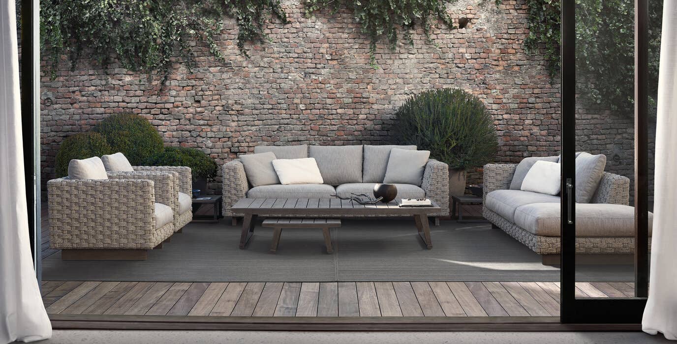 Outdoor_sofa_Ray-Outdoor-Natural Sofá Ray Outdoor Natural - B&B Italia