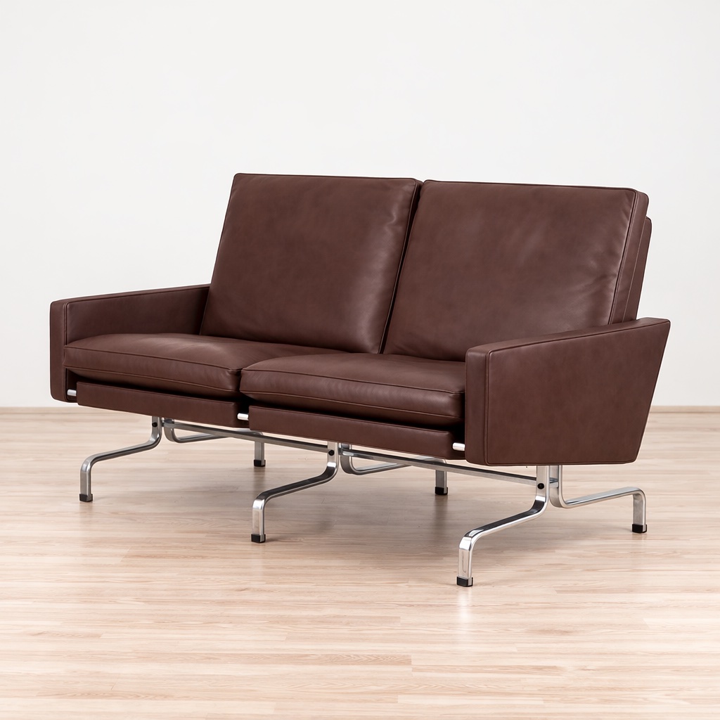 pk 31-2 embrace chocolate Sofá PK31/2 Embrace Chocolate - Fritz Hansen