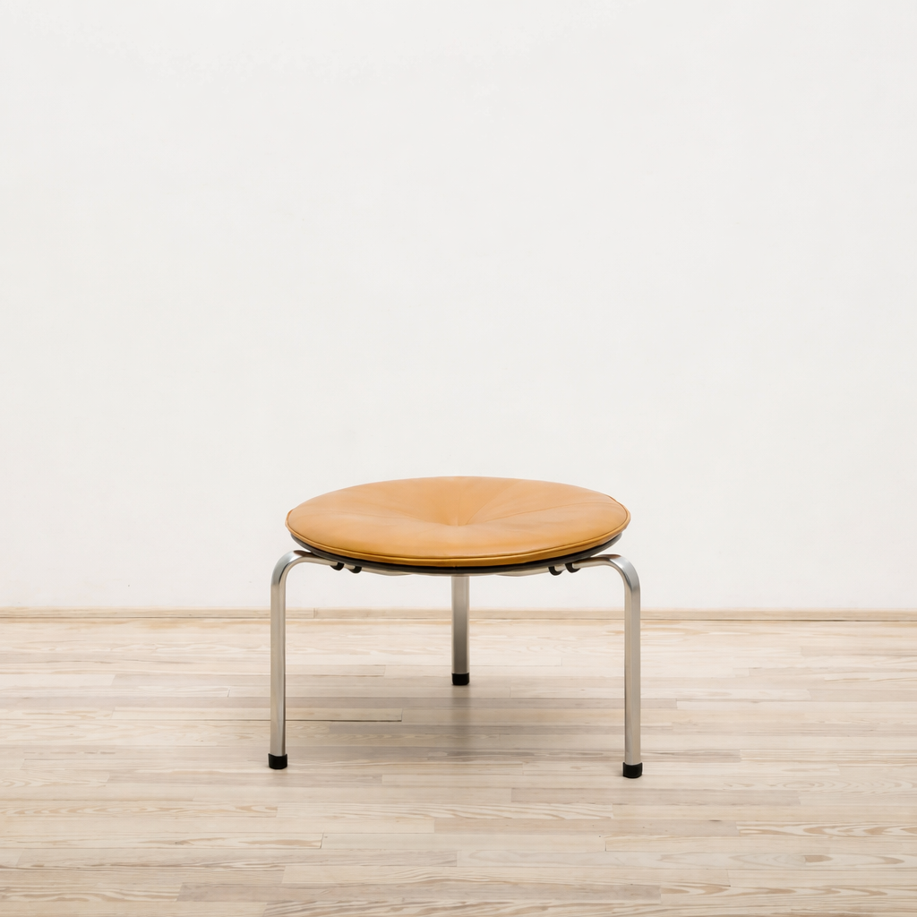 Taburete PK33 natural - Fritz Hansen