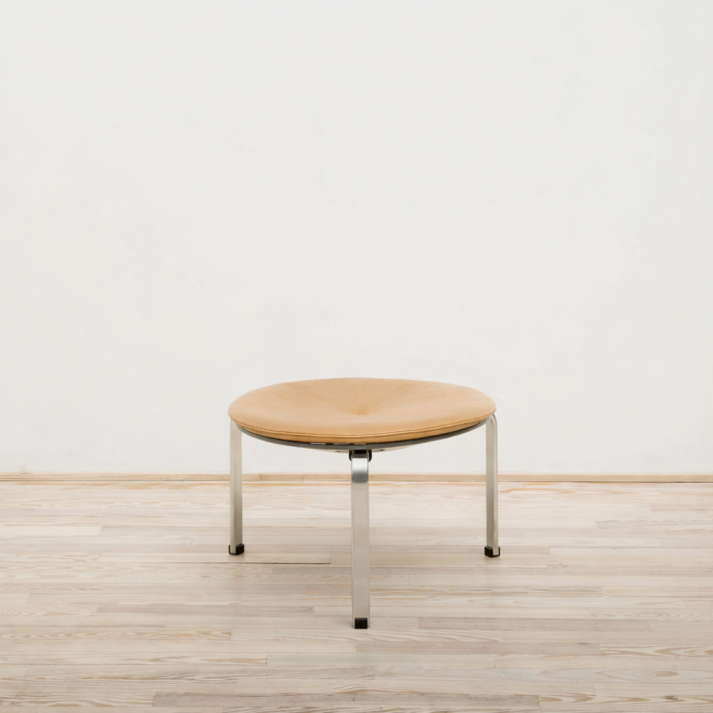 Taburete PK33 natural - Fritz Hansen