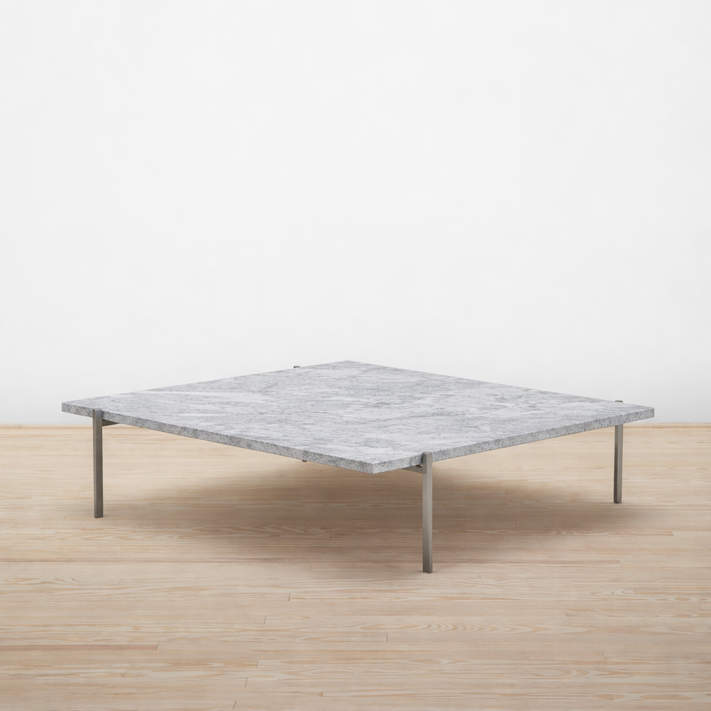 pk61a Mesa PK61A Mármol grey white - Fritz Hansen