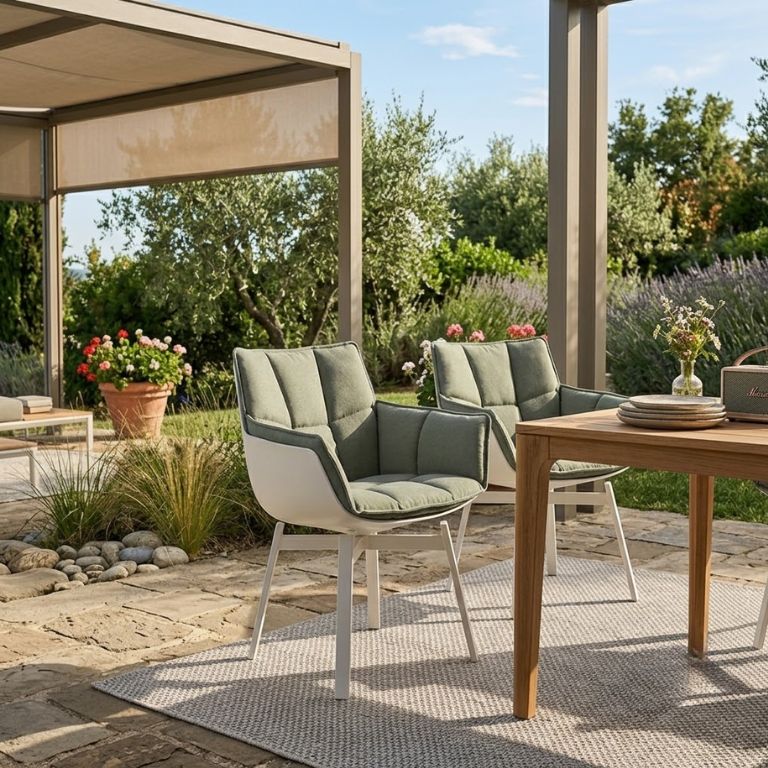 silla husk outdoor –b&b italia