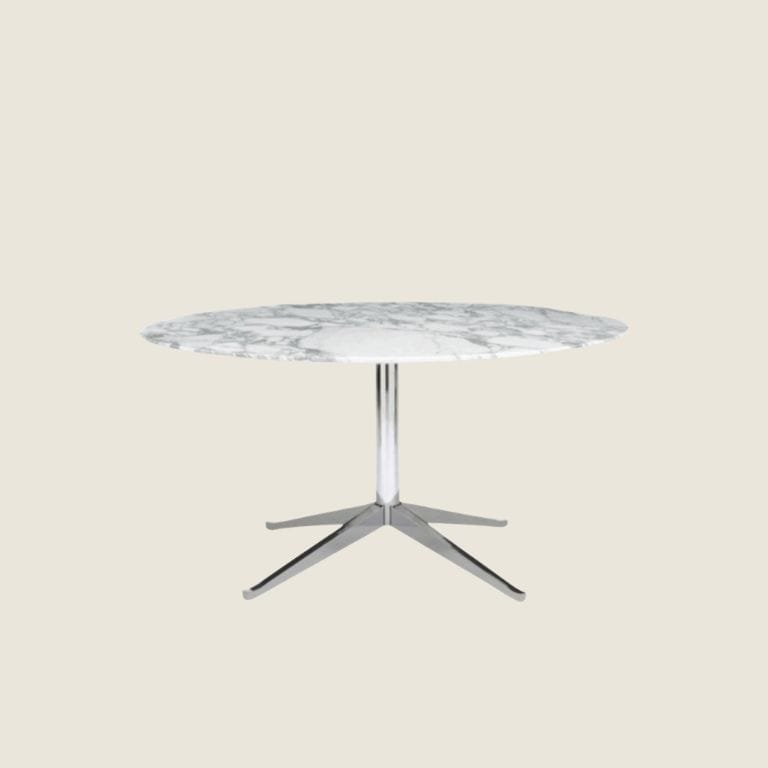 Mesa Florence redonda Arabescato - Knoll