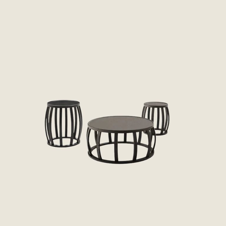 mesa loto de maxalto color negro