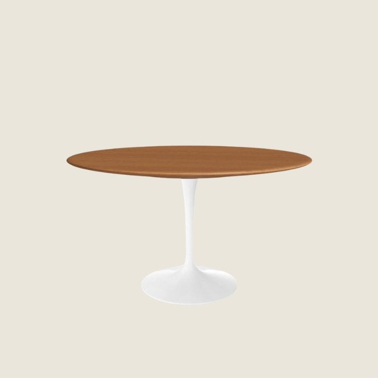 Mesa Tulip Saarinen Round 120 Teca - Knoll