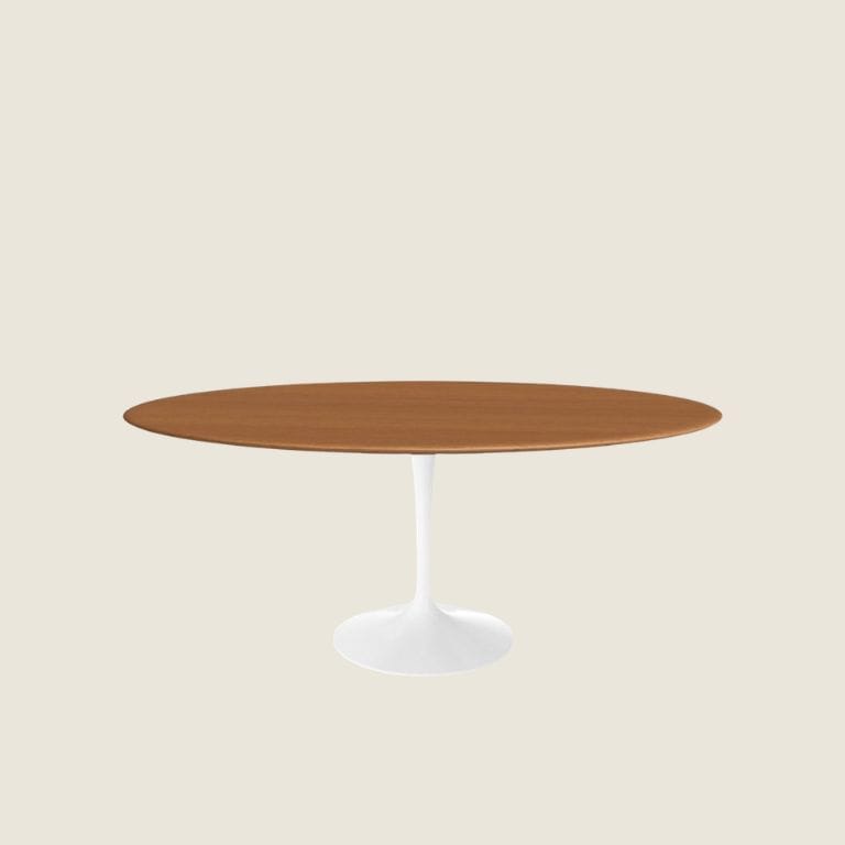Mesa Tulip Saarinen Round 152 Teca - Knoll