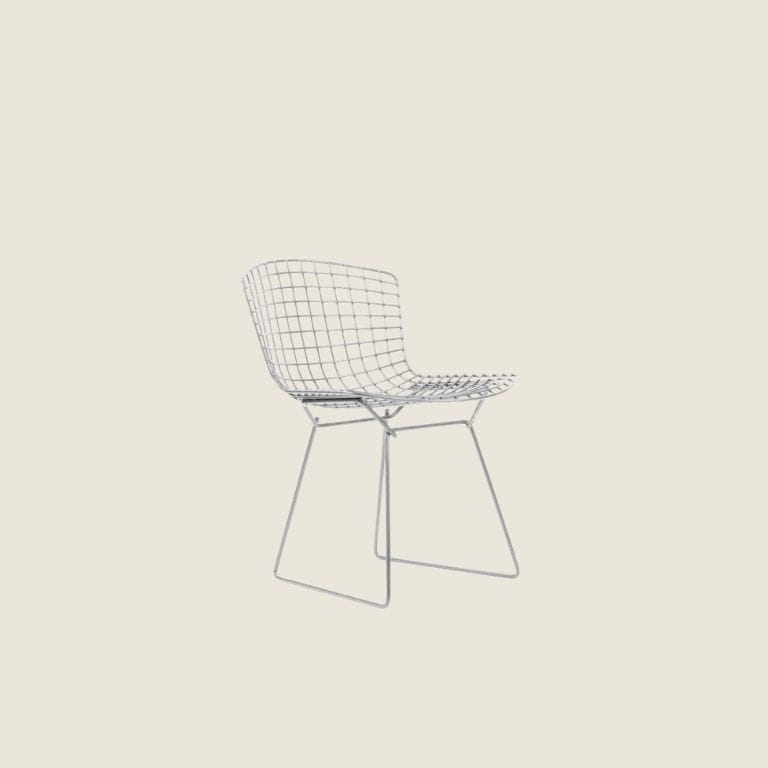 Silla Side Bertoia Cromado - Knoll