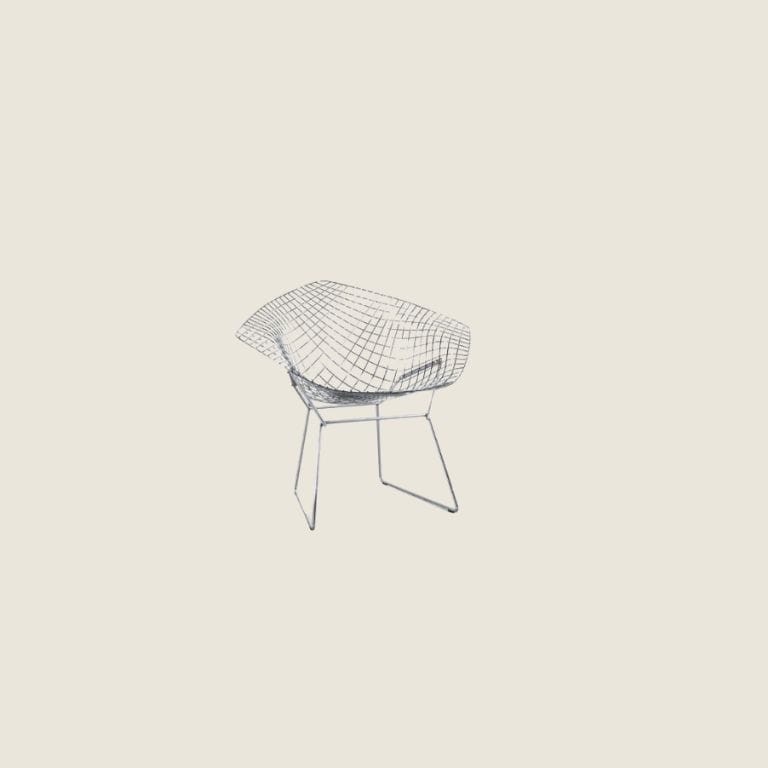 Sillón Bertoia Diamond - Knoll