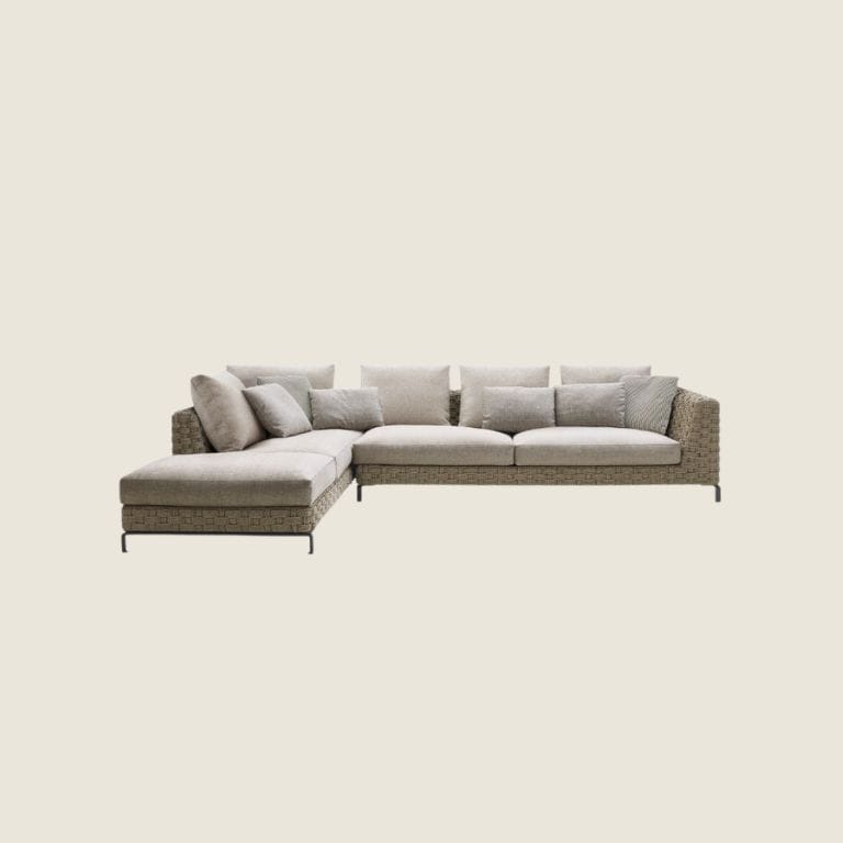 sofa ray outdoor natural b&B italia Sofá Ray Outdoor Natural - B&B Italia